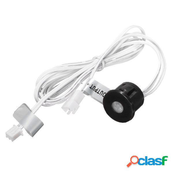 140 ° DC 12V LED PIR Corpo Sensore di movimento automatico