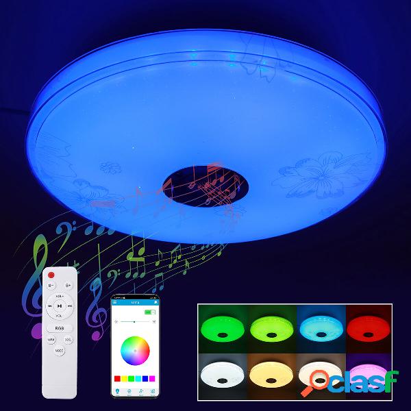 16 "100 W LED Soffitto musicale RGB lampada APP Bluetooth +