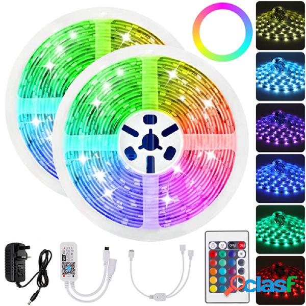 2 * 10 M WiFi APP RGB 5050 Non impermeabile LED Luce di