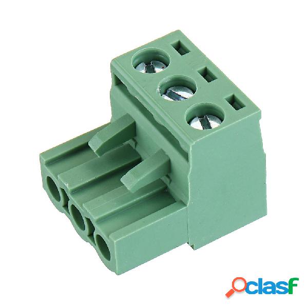 2 EDG 5,08 mm passo 3 pin plug-in Vite morsettiera PCB