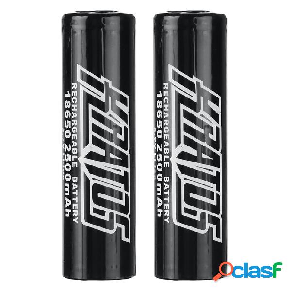 2 Pz HGLRC 3.7 V 2500 mAh 8C 18650 Li-Ion Batteria per NANO