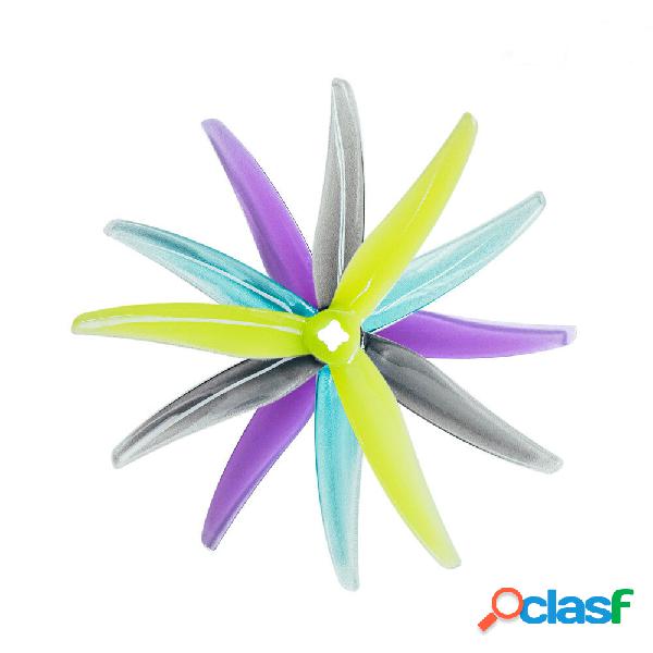 2 paia Gemfan Hurricane 4525 3-pala 4.5" elica 1.5mm foro