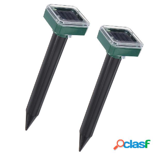 2 pz Piazza solare Repeller Ultrasuoni Elettronico Fram