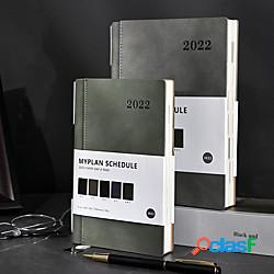 2022 Pianificatore giornaliero A5 5.8×8.3 pollici A6