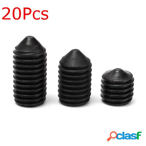 20pcs presa nero 12.9 grado M12 esadecimale impostato grani