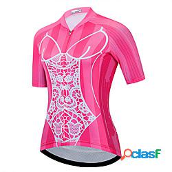 21Grams Per donna Manica corta Maglia da ciclismo Estate