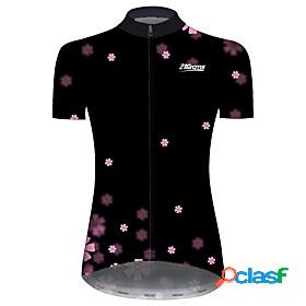 21Grams Womens Cycling Jersey Short Sleeve - Summer Black /