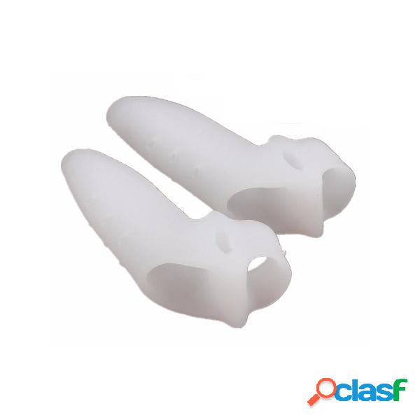 2PCS Silicone Hallux Valgus Orthotics Toe Separatori