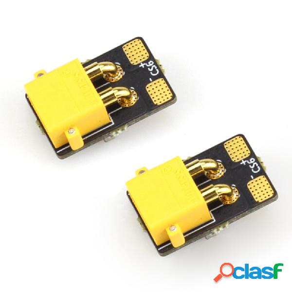 2X Racerstar CS6 100A XT30 Sensore di corrente 2-6S con