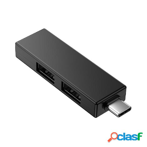 3-in-1 USB Type-C Hub 3-Port USB3.0+USB2.0 Docking Station