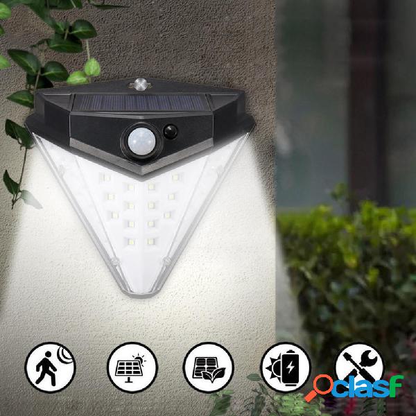 32 LED solare Power PIR Applique da parete Sensor Outdoor