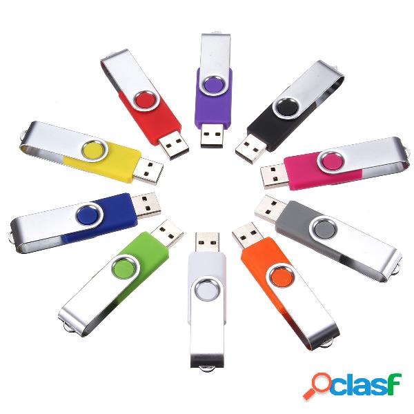 32GB USB2.0 Flash Drive Colorful USB Memory Disk Plastica