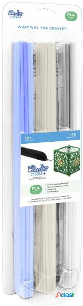 3Doodler PL-CLEAR-75 Create+ PLA Clear Mix KIT Filamenti