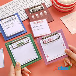 4 pcs Note adesive 44 pollice Colorato Carta Antiaderente