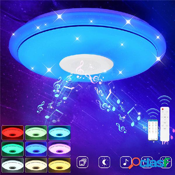 40 cm LED Soffitto musicale RGB lampada Bluetooth APP /