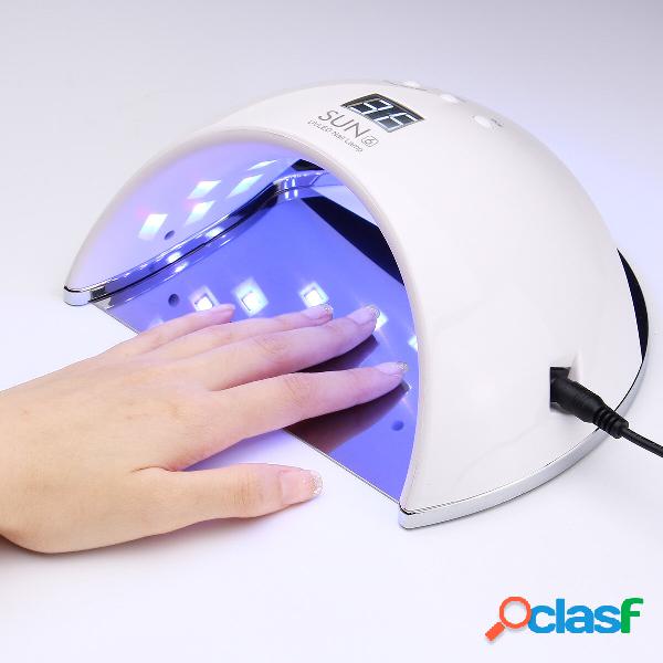 48W SUN6 LED UV Lampada per unghie Gel per smalto per unghie