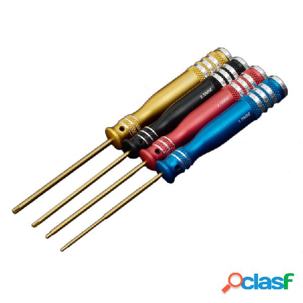 4PCS ONERC HSS Titanium Hex cacciavite H1.5/H2.0/H2.5/H3.0
