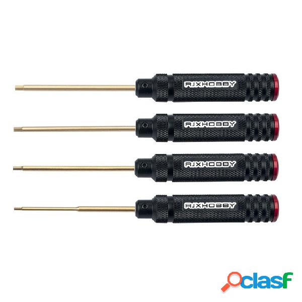 4PCS RJX 1.5mm 2.0mm 2.5mm 3.0mm Hex Vite Driver Strumenti
