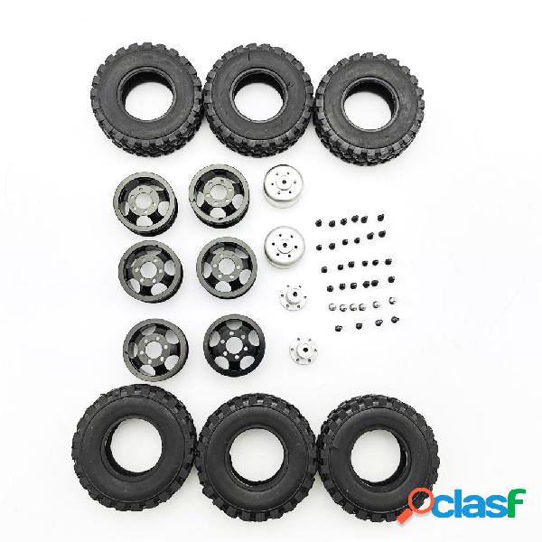 4X4 Ruota posteriore doppia RC per 1/16 WPL B14 B24 JJRC Q61