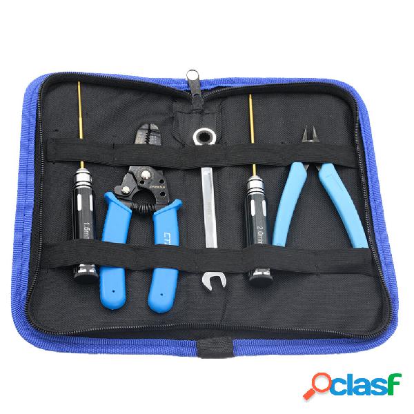 5 pezzi in acciaio inossidabile FPV Strumenti Pinze strappo
