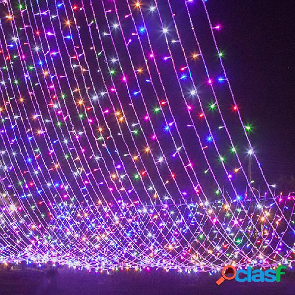 500LED 100m String Fairy Light 8 modalità Impermeabile Xmas