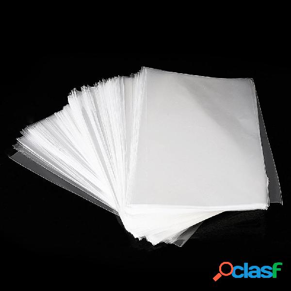 500Pcs OPP Trasparente Sacchetti per violoncello Sacchetto