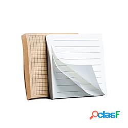 5/10 pcs Note adesive 2.992.99 pollice Bianco Carta