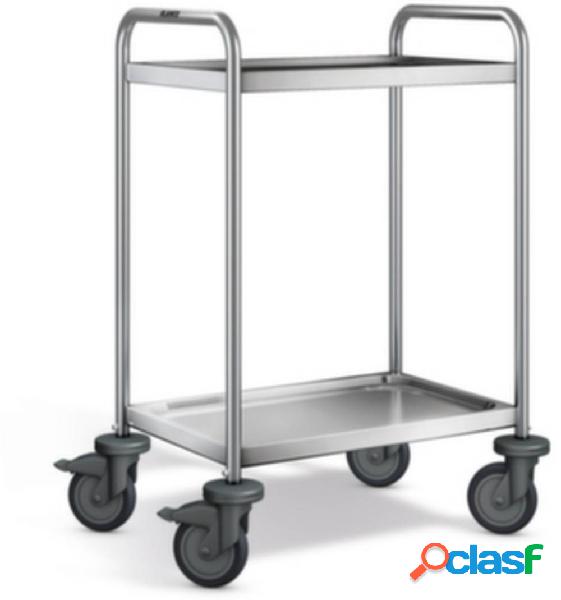 569767 Carrello con ripiani Acciaio inox Capacità di carico