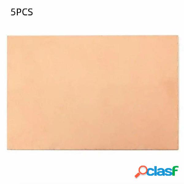 5PCS FR4 180x120mm Single Side Rame Circuito PCB in laminato