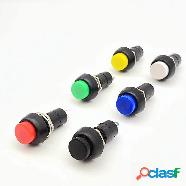 6PCS PBS-11A/B momentaneo/bloccante 2 pin mini interruttore