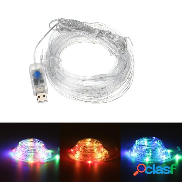 8 modalità 7M / 12M 50LED / 100LED USB / Batteria Luci per