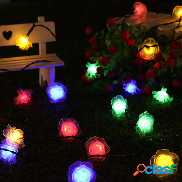 9.5M 50LED solare String Lights Impermeabile Christmas Party