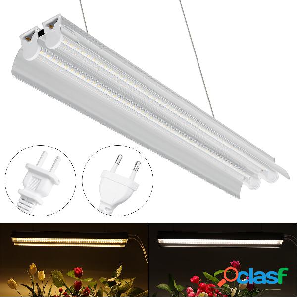 96LED Plant Grow Light Full Spectrum Dual Tube Hanging