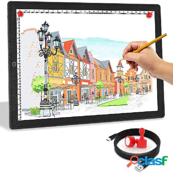 A3 / A4 Touch Dimmerabile USB luce a led Tavoletta da