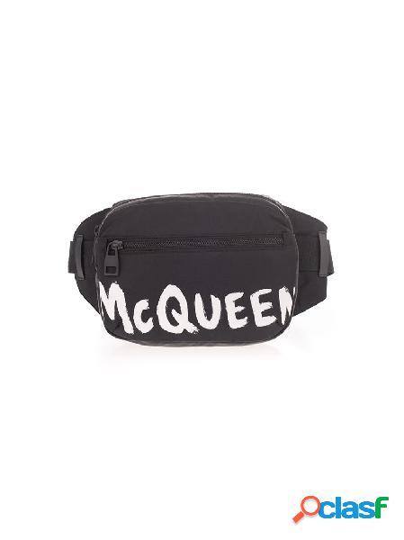 ALEXANDER MCQUEEN MARSUPI UOMO 625512HWC2B1070 NERO