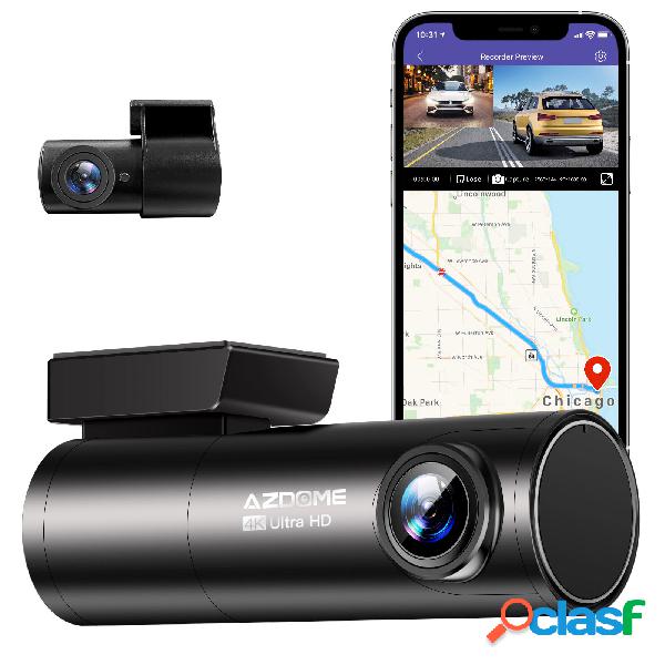 AZDOME M300S 4K Anteriore Posteriore Dash Cam Auto Controllo