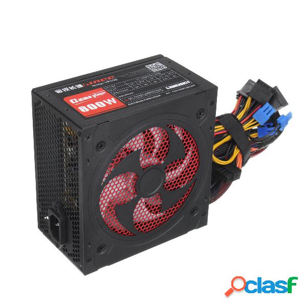 Alimentatore PC 800W 220V Silenzioso ATX Gaming PFC 20 +