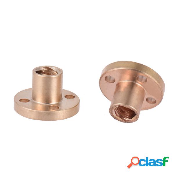 Anet® 2Pcs Ottone T8 Dado Vite Dado per parte Vite del
