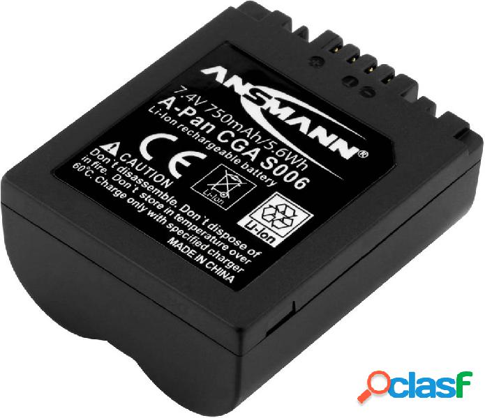 Ansmann A-Pan CGA S006 Batteria ricaricabile fotocamera