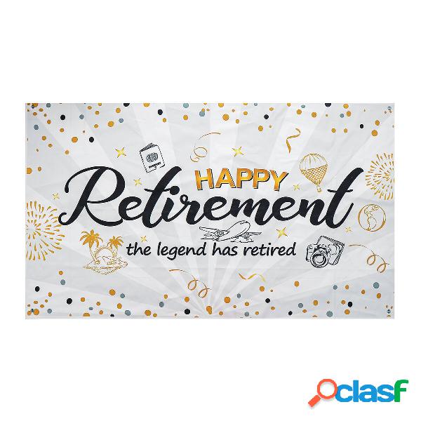 Arazzo da appendere a parete Happy Retirement Fotografia