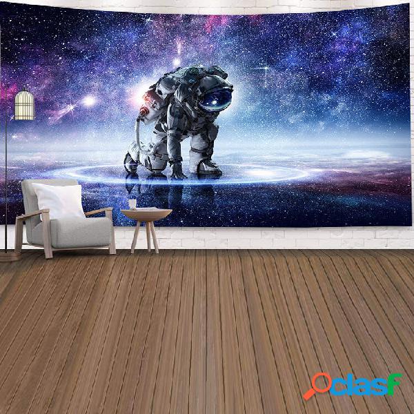 Astronauta arazzo parete arte arazzo psichedelico camera da