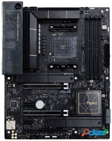 Asus ProArt B550 CREATOR Mainboard Attacco AMD AM4 Fattore