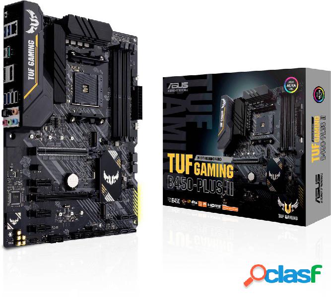 Asus TUF GAMING B450-PLUS II Mainboard Attacco AMD AM4