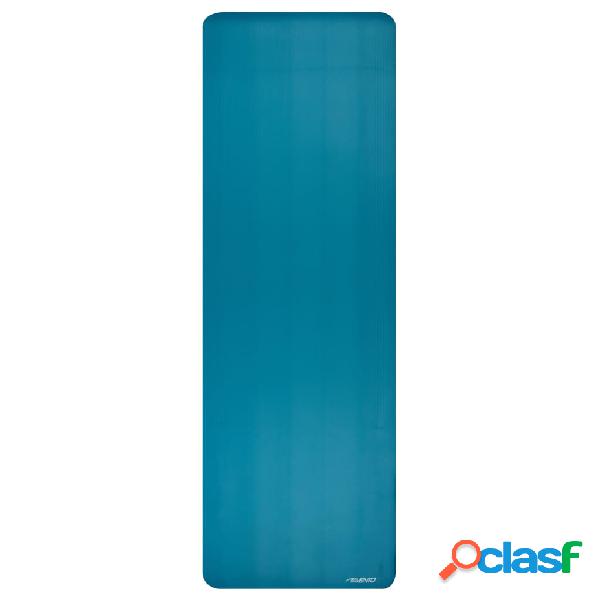 Avento Tappetino per Fitness/Yoga in Schiuma NBR Blu