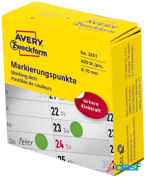 Avery-Zweckform 3851 Etichetta di identificazione a forma di