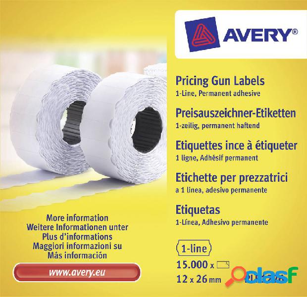 Avery-Zweckform Etichetta per prezzo PLP1226 Permanente