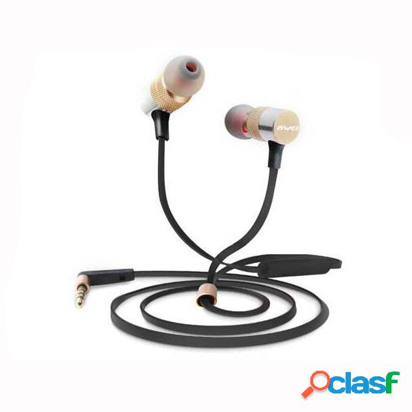 Awei es 20ty allorecchio rumore basso pesante isolamento con