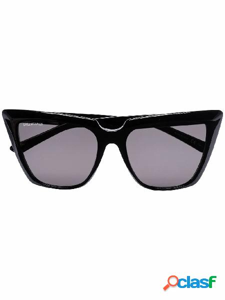 BALENCIAGA OCCHIALI DA SOLE DONNA BB0046S001 ACETATO NERO