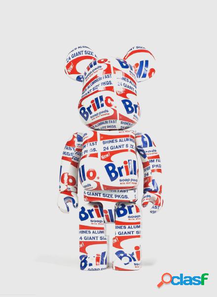 BEARBRICK 1000% ANDY WARHOL