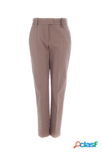 BRUNELLO CUCINELLI PANTALONI DONNA MA165P6963C8508 COTONE